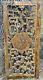 Oriental Antique Hand Carved & Painted Open Work Wooden Panel Floral 38 5/8