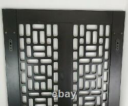 Oriental Chinese Carved Lacquered Wood Door Panel Wall Hanging Asian Decor 60