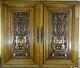 Pair Antique French Solid Walnut Carved Wood Door/panel Régence