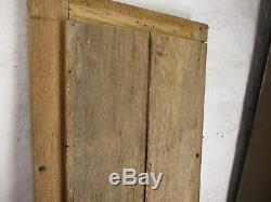 Pair L Carved Wood Gothic Kitchen Cabinet Doors Panels Reclaimed Architectural