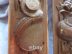 Pair Off Decorative Carved Panels
