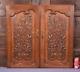Pair Of Vintage French Louis Xv Carved Panels/doors In Oak Wood