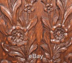 Pair of Vintage French Louis XV Carved Panels/Doors in Oak Wood