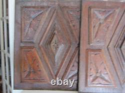Pair off antiques wood carving panels french henryII style