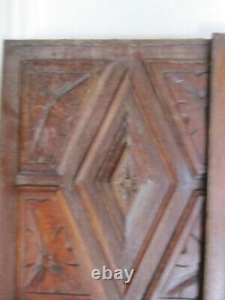 Pair off antiques wood carving panels french henryII style