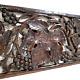 Pierced Lace Grapes Vine Wood Carving Panel Antique French Architectural Salvage