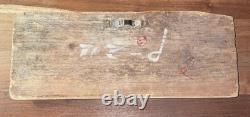 Qing Chinese Hand Carved Red Gold-Gilded High Relief Wood Temple Panel 15.75