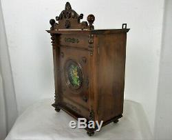 Romantic Kitchen Apothecary Bathroom Cabinet Hand Carved Wood Flower Panel Door