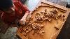 Rose Wood Carving How To Make A Flowers Wooden Painting