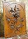 Scroll Leaf Fruit Berry Wood Carving Panel Antique French Architectural Salvage