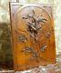 Scroll Leaf Fruit Berry Wood Carving Panel Antique French Architectural Salvage