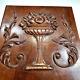 Scroll Leaf Fruit Wood Carving Panel 1752 Antique French Architectural Salvage