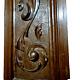 Scroll Leaf Shield Wood Carving Panel 24 In Antique French Architectural Salvage