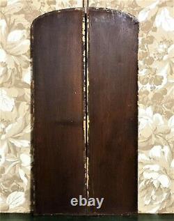 Scroll leaves griffin wood carving panel Antique french architectural salvage