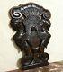 Scroll Leaves Winged Griffin Carving Panel Antique French Architectural Salvage