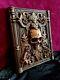 Skull Gothic Gift For Friends Wood Carving Panel Wall Décor Esoteric
