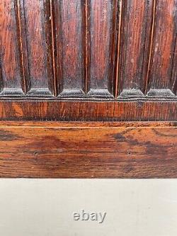 Stunning Gothic Revival Door panel Carved in oak