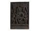 Südindien 20. Jh. Holz -a South Indian Carved Wood Relief Panel Krishna & Gopis