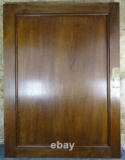 Superb French Antique Large Carved Solid Walnut Wood Panel Door Lion Head
