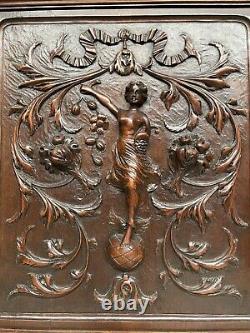 Top Quality French Walnut Neo Renaissance Door Panel Circa 1900
