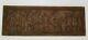 Vintage Carved Wooden Relief Panel Wall Plaque African South American Tribal 40