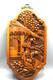 Vintage Chinese Japanese Wood Carving High Relief 3d Art Panel Ga