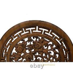 Vintage Chinese Wooden Carving Panel, Wall Hanging