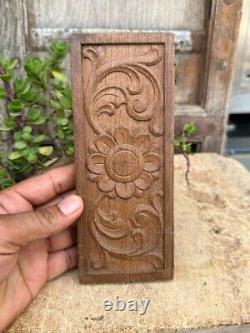 Vintage Old Wooden Hand Carved Carved Beautiful Wall Hanging Panel