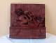 Vintage Style Wood Panel Kama Sutra Erotic Wall Hanging Hand Carved Figurine G16