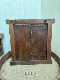 Vintage Wooden Window Panel Original Old Fine Hand Carved