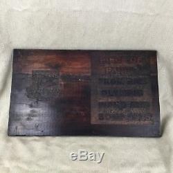 White Star Line RMS Olympic Carved Wooden Panel Salvaged Wood Plaque