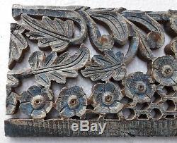 Wood Panel Carved Panel Wood Wall Panel Old Home Collectible Art