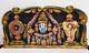Wooden Wall Panel Balaji, South Indian God Wood Hand Carving, 24 Inch Length