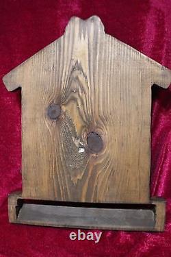 Wooden carved Mail/Post Box Front Panel only
