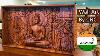 Yt333 Teak Wood 3d Cnc Wall Art 100 Made In India Aarsun The Craftsmen